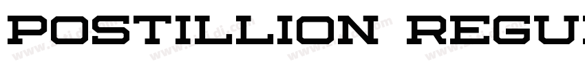 Postillion Regular字体转换 Postillion Regular字体转换